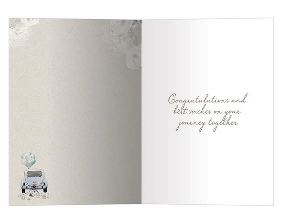 Just Married Wedding Card
