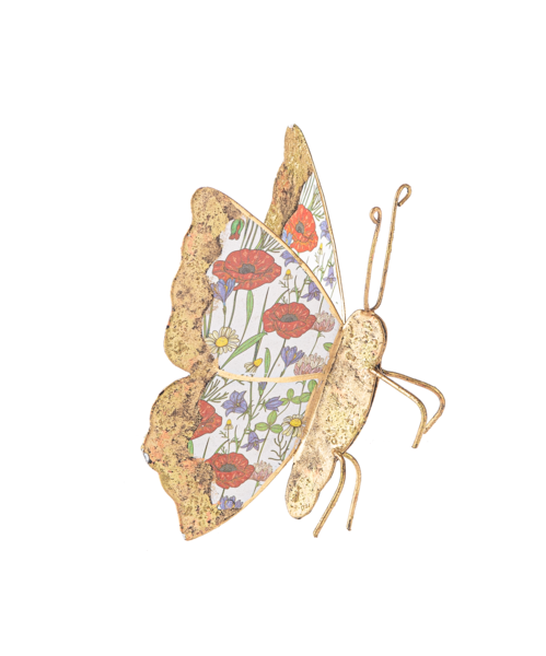 Floral Butterfly, Dragonfly & Bee Pot Sitters
