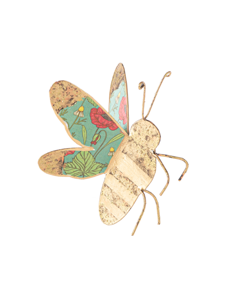 Floral Butterfly, Dragonfly & Bee Pot Sitters