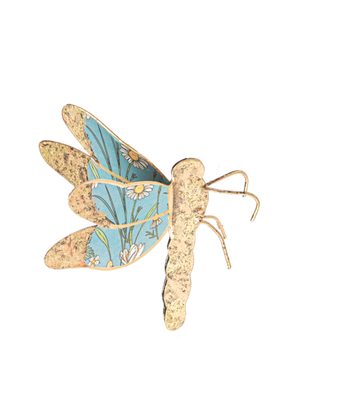 Floral Butterfly, Dragonfly & Bee Pot Sitters