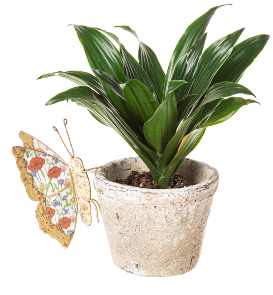 Floral Butterfly, Dragonfly & Bee Pot Sitters
