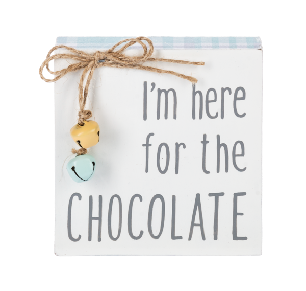 Candy Message Blocks - Jelly Beans & Chocolate