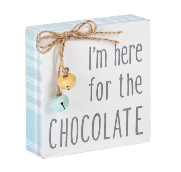 Candy Message Blocks - Jelly Beans & Chocolate