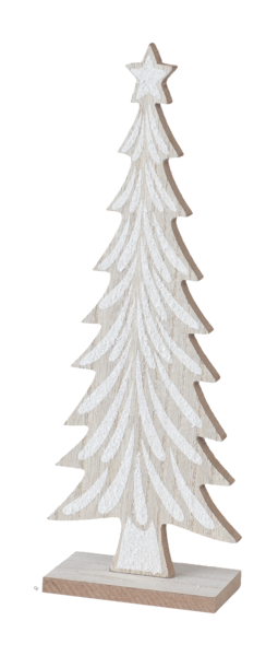 Carved White Tree Set
