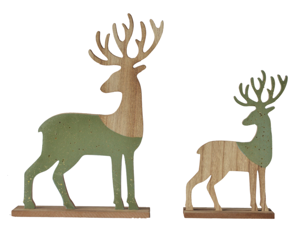 Deer Figurine Set (2 pc. set)