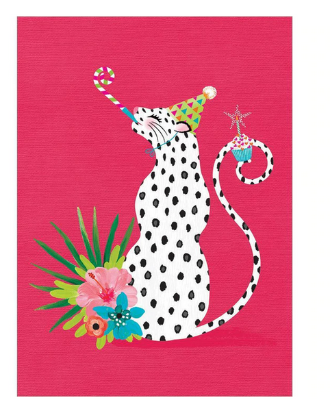 Inner Party Animal Birthday Card