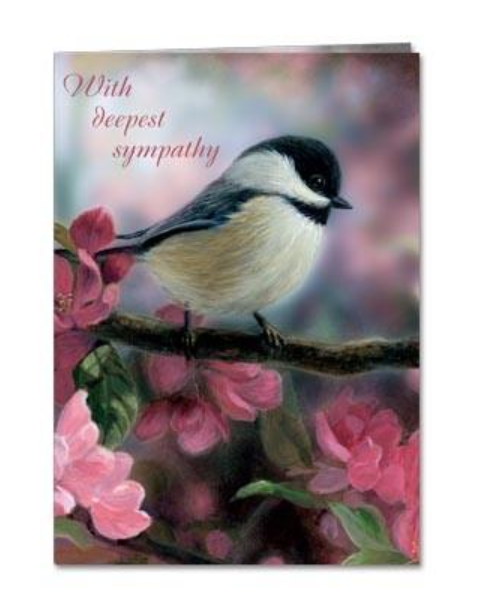 Peace And Comfort Sympathy Card