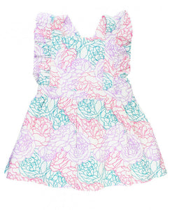 Peony Party Cross Back Dress