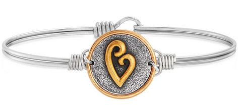 Mother and Child Bangle Bracelet