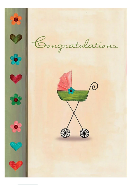 Small Beginnings New Baby Card