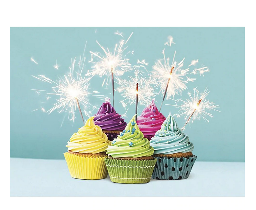 Extra Sparkly Birthday Card