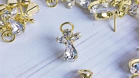 Lucca + Danni The Original Crystal Angel Pin