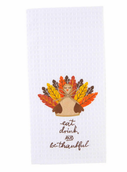 Grateful Embroidered Towel