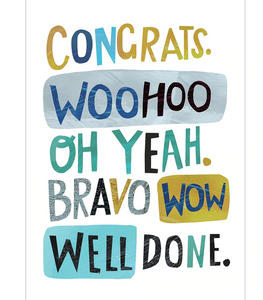 Woohoo Congrats Graduation